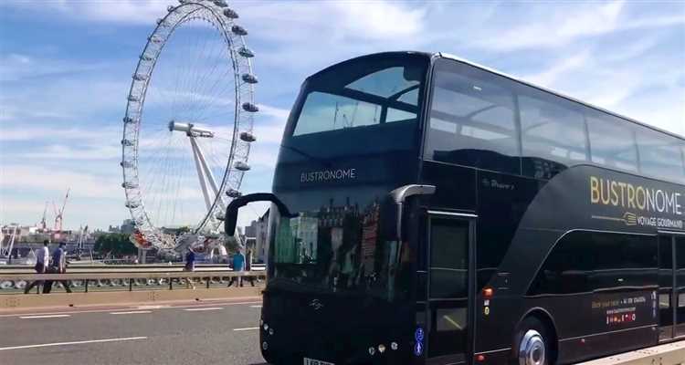 Bustronome Lunch Tour London Landmarks